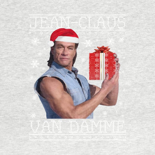 Jean Claus Van Damme Christmas Knit by Rebus28